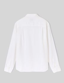 Chemise manches longues viscose lin