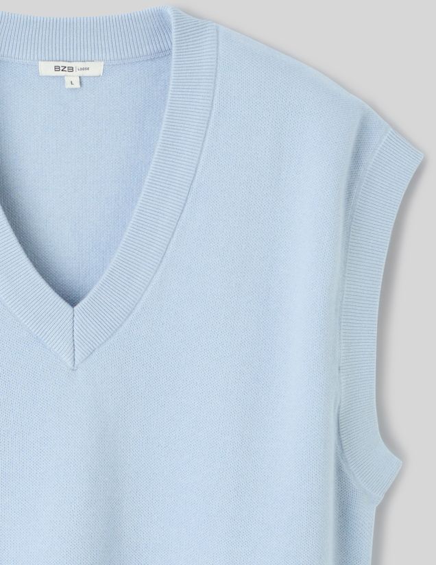 Pull sans manche