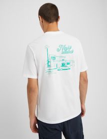 T-shirt imprimé devant dos