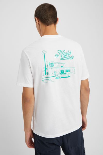 T-shirt imprimé devant dos