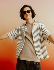 Chemise manches courtes tricot