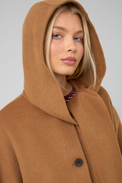 Manteau &agrave; col &eacute;charpe