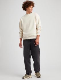 Sweat col rond uni