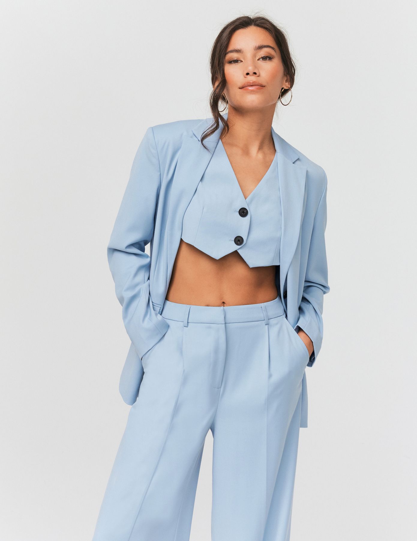 Gilet de costume court