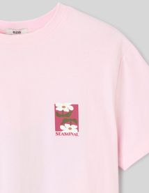 T-shirt imprim&eacute; devant / dos