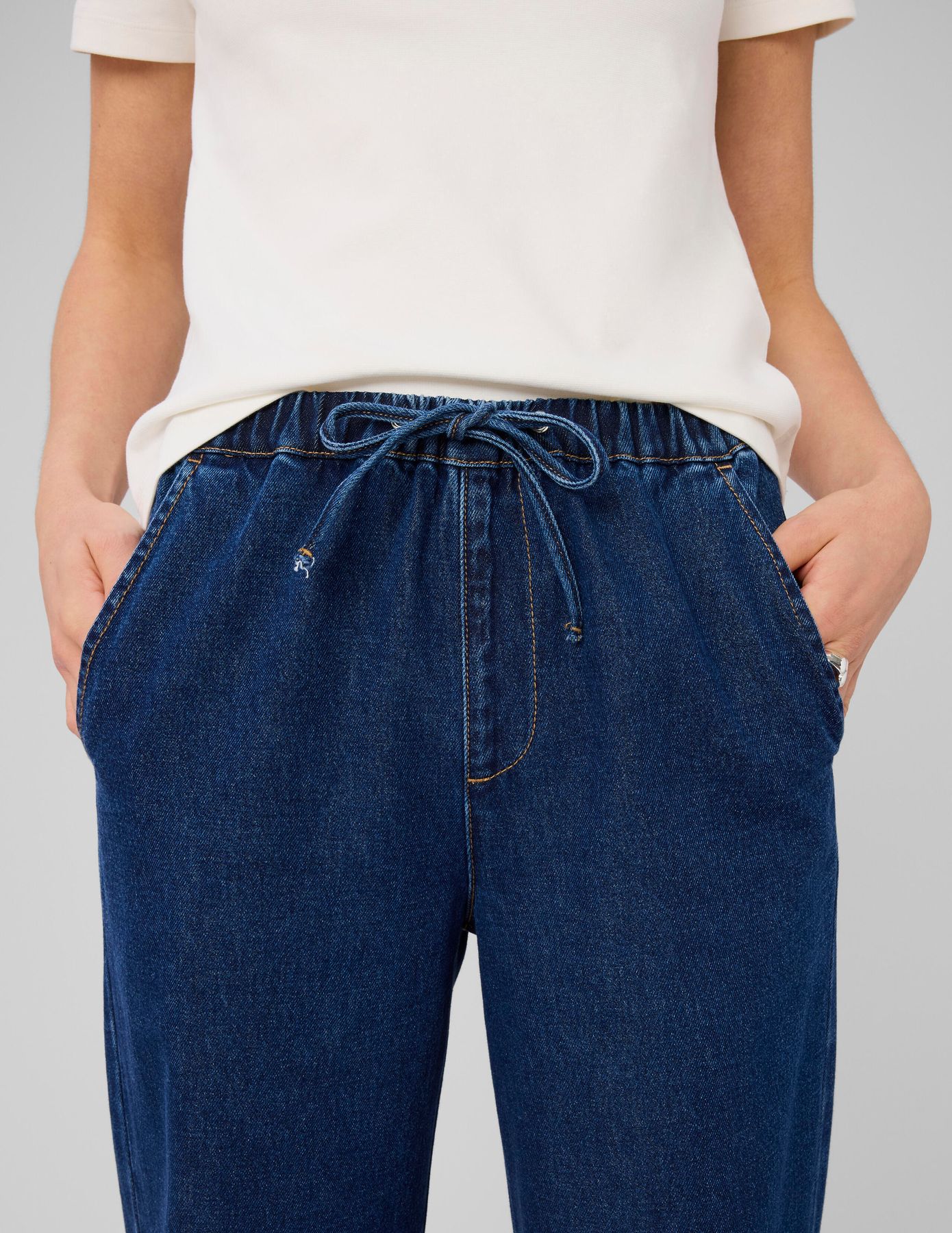 Pantalon denim fluide