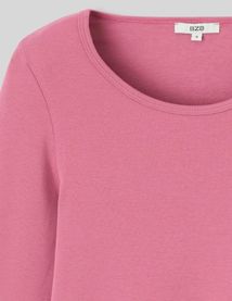 T-shirt manches longues c&ocirc;tel&eacute;