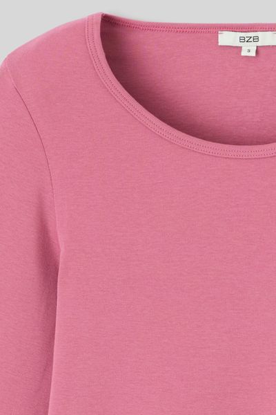 T-shirt manches longues c&ocirc;tel&eacute;