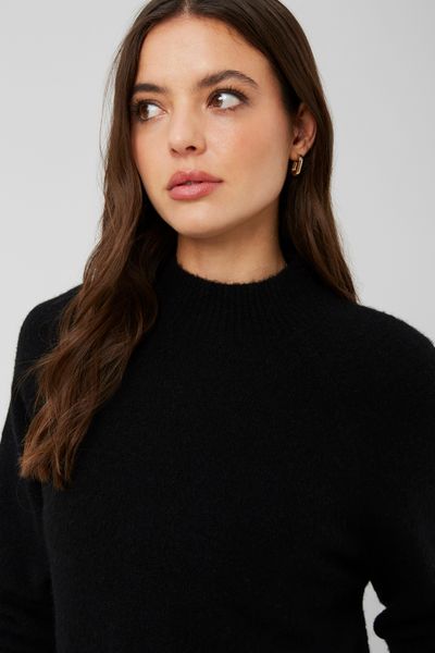 Pull col montant premium