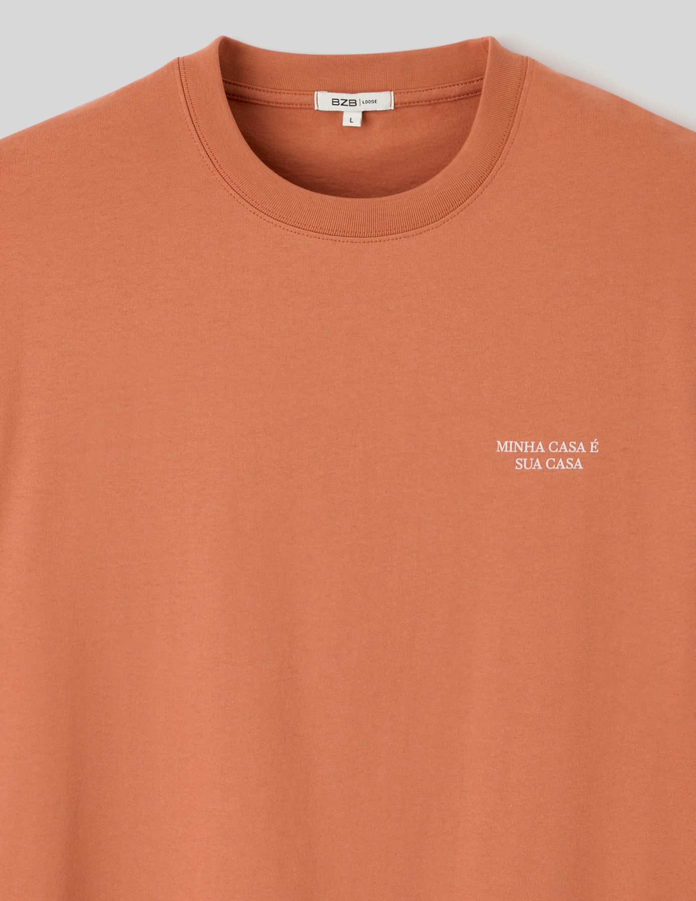 T-shirt imprimé devant dos