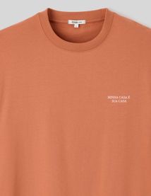 T-shirt imprimé devant dos