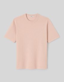 T-shirt maille textur&eacute;e