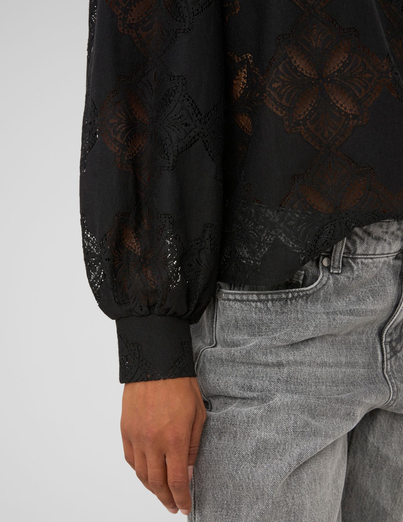 Blouse manches longues