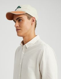 Chemise rayée droite