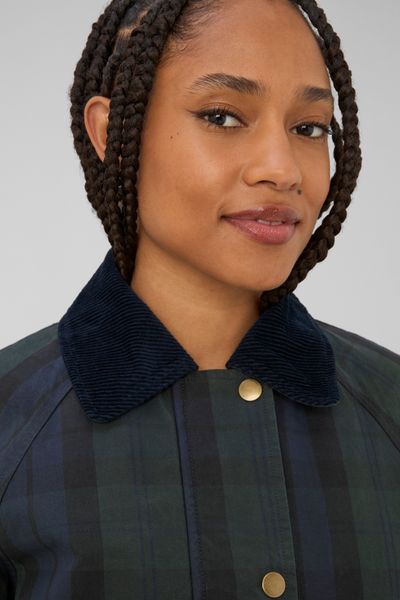Veste &agrave; carreaux