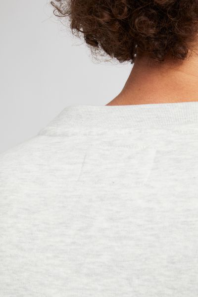 Sweat col rond uni
