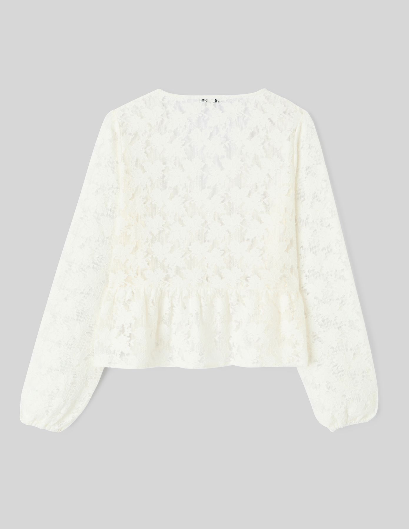 T-shirt en crochet &agrave; nouer