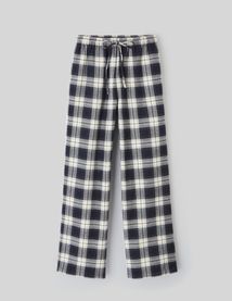 Pantalon à carreaux