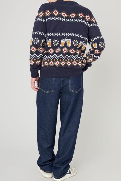 Pull jacquard No&euml;l