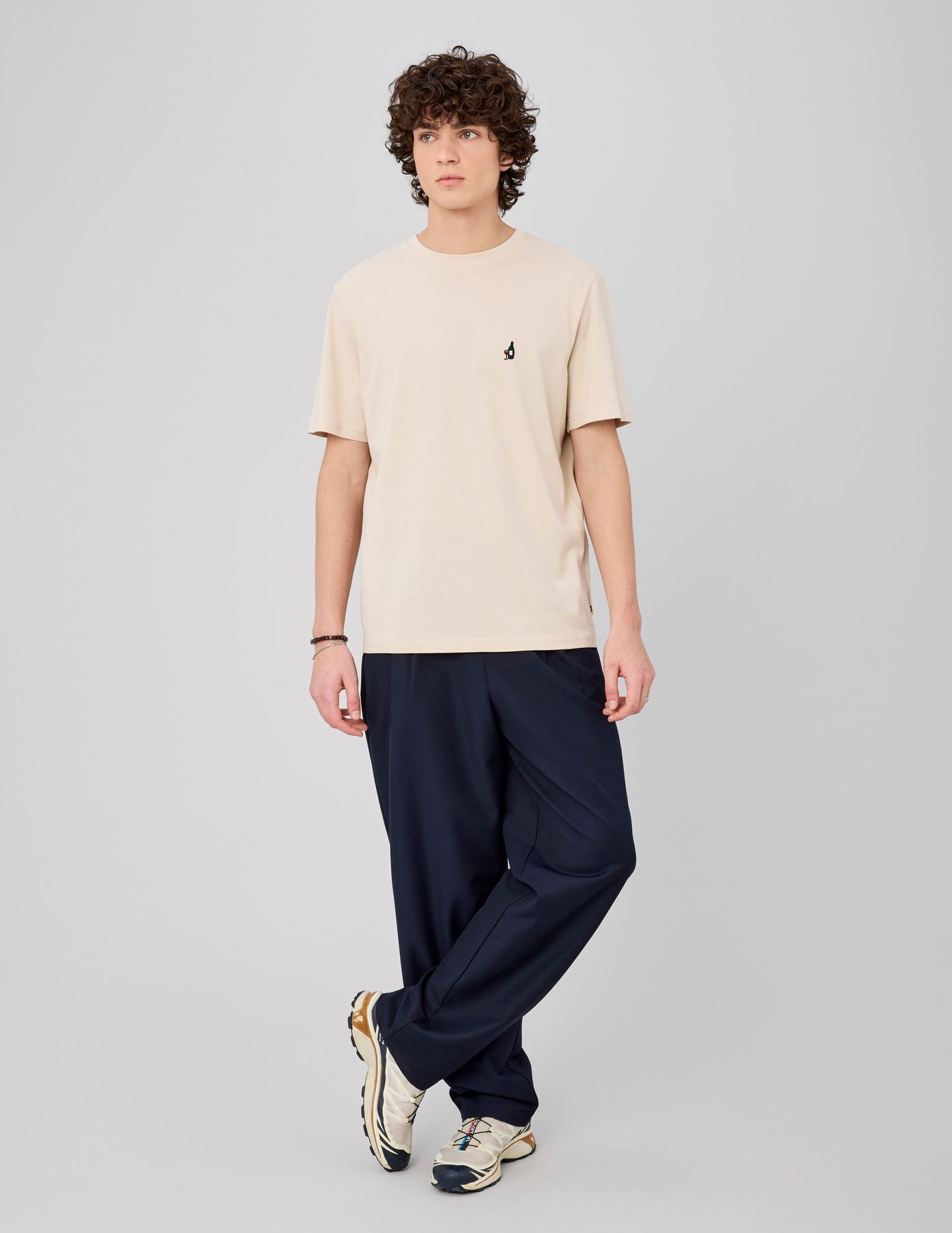 Pantalon fluide double pinces