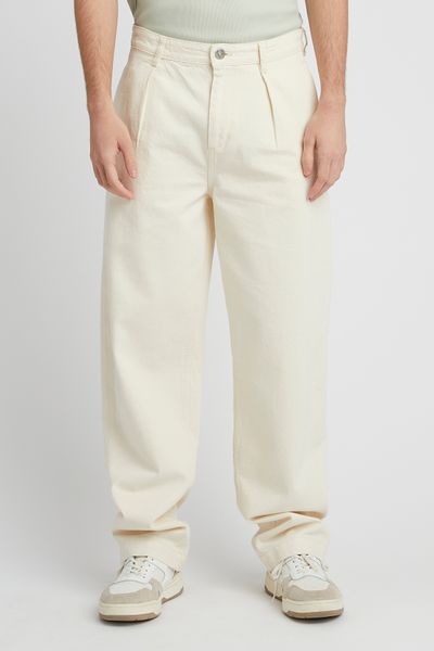 Pantalon twill à pinces