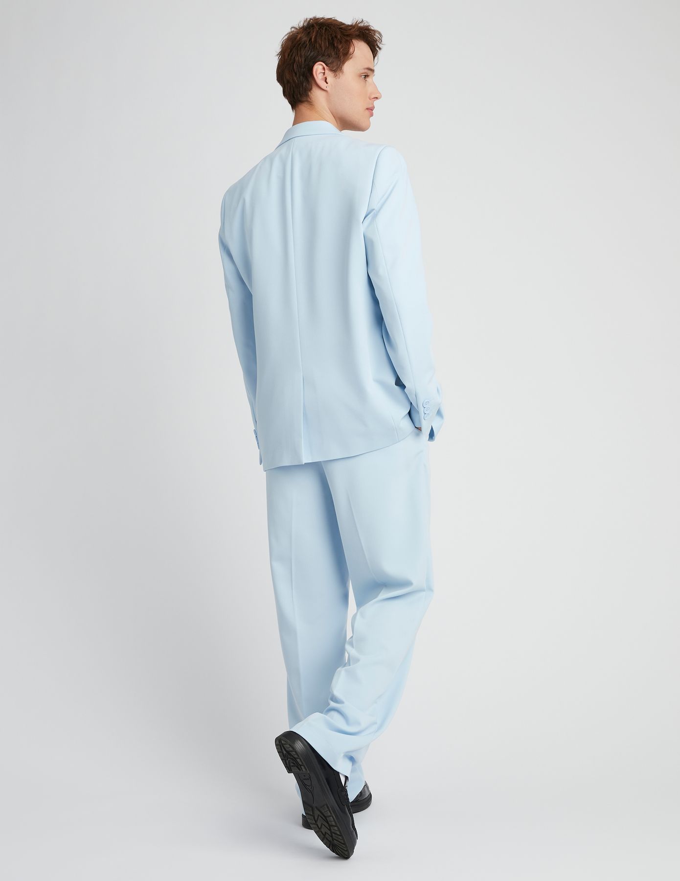 Veste de costume coupe droite