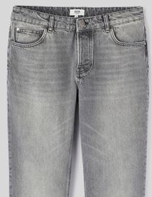Jean relaxed gris moyen
