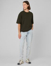 Jean relaxed