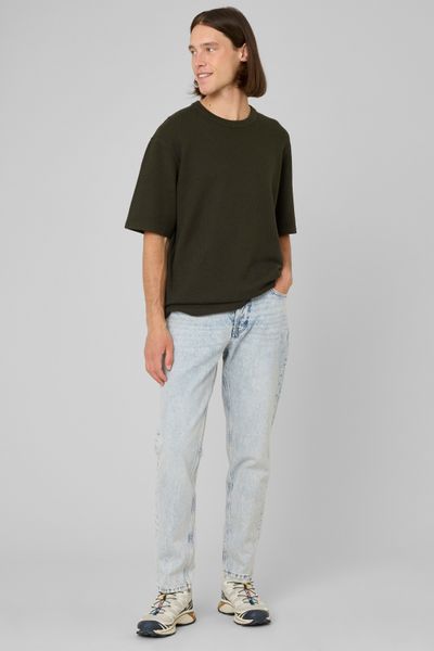 Jean relaxed bleach