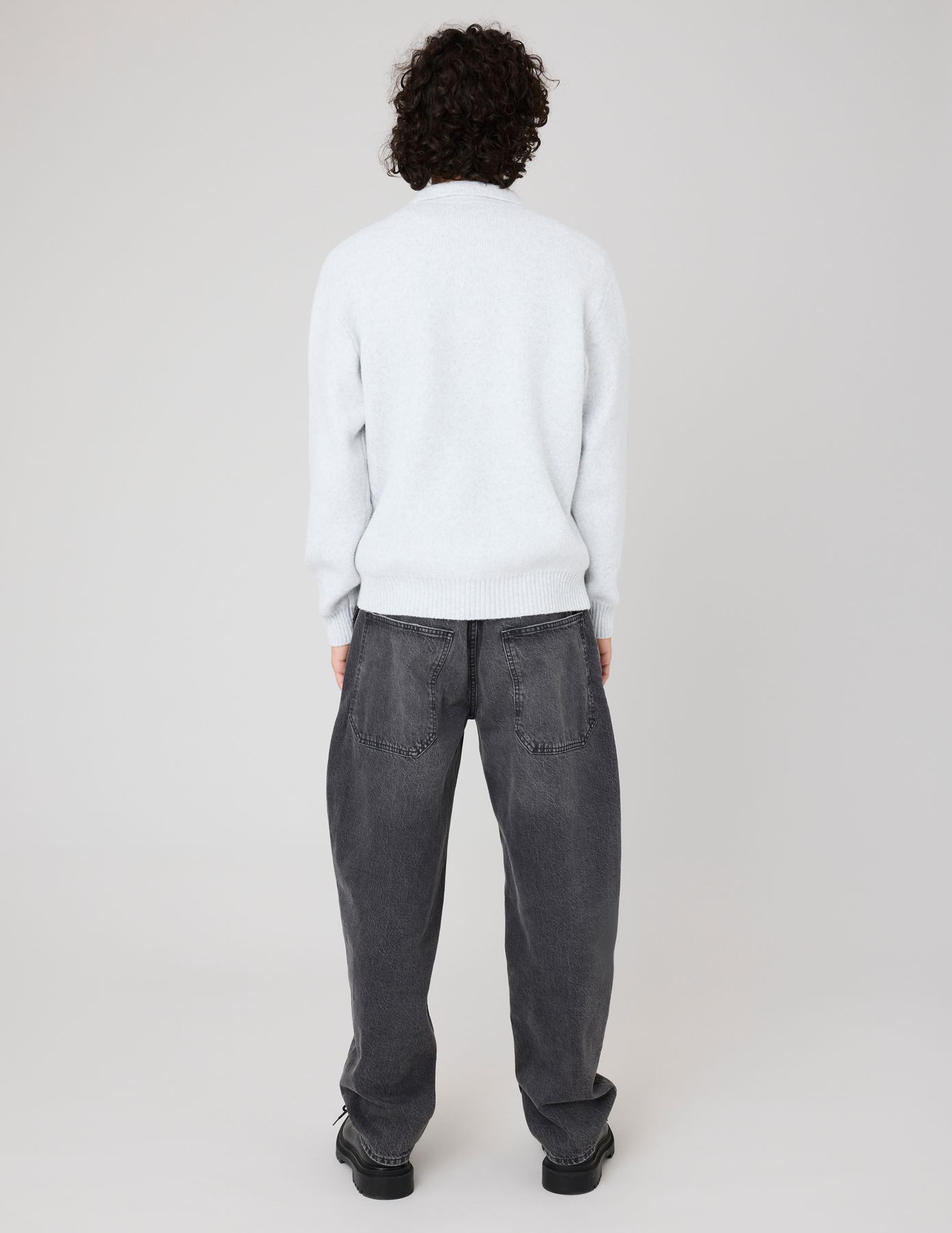 Pull col polo zippé