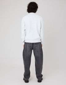 Pull col polo zippé