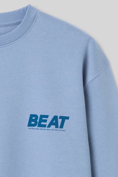 Sweat imprimé devant/dos