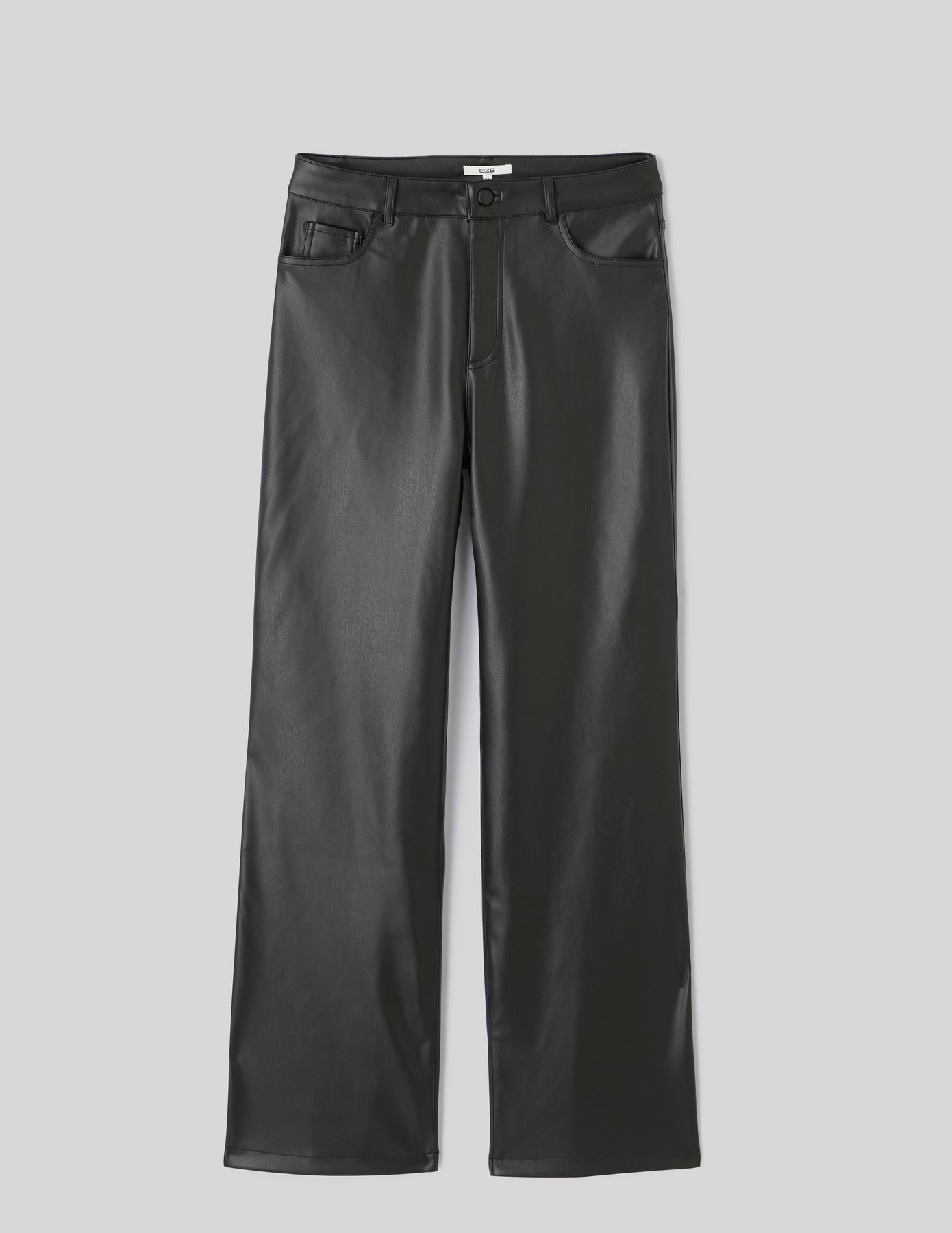 Pantalon tissu enduit