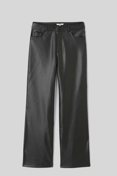 Pantalon tissu enduit