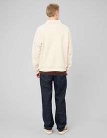Sweat col polo zipp&eacute;