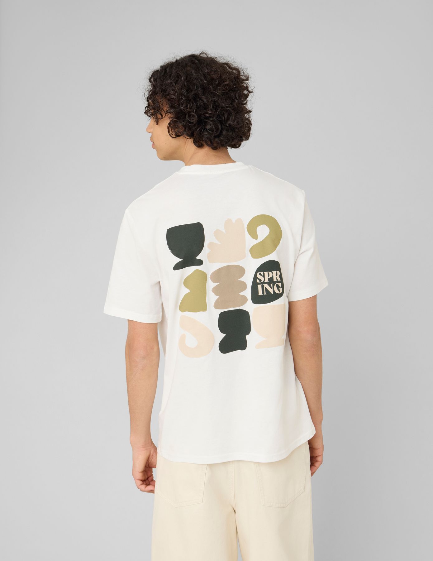 T-shirt imprim&eacute; devant/dos
