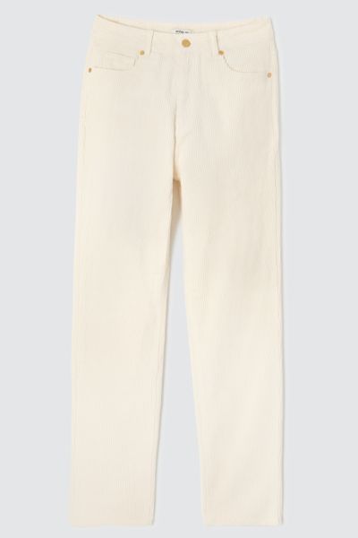 Pantalon velours mom