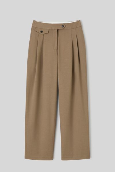 Pantalon &agrave; pinces