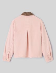 Barn jacket col velours