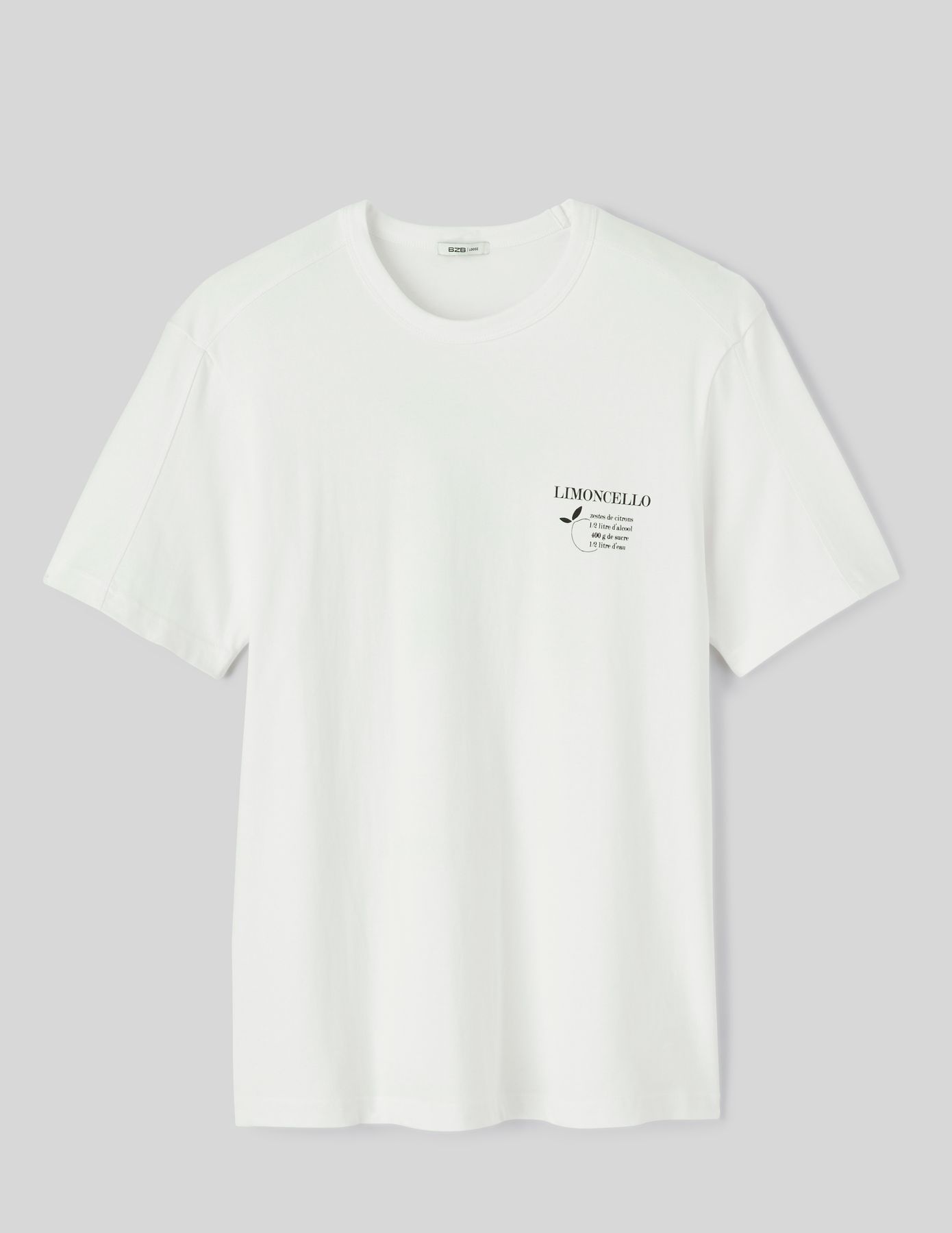 T-shirt imprim&eacute; limoncello