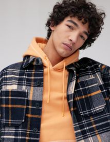 Veste surchemise à carreaux