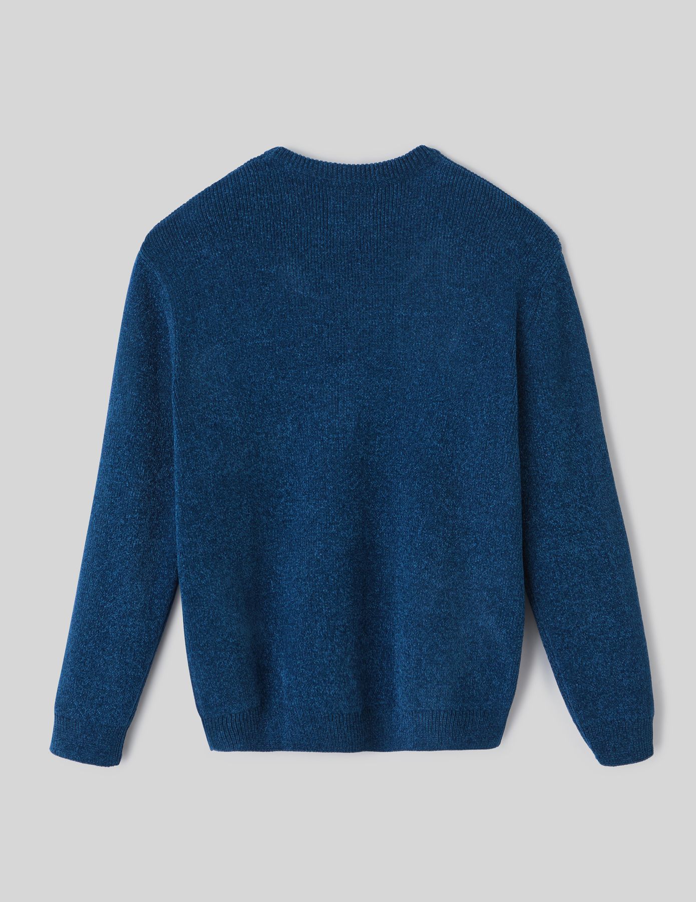 Pull chenille col rond