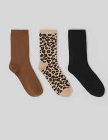 Lot de 3 paires de chaussettes fantaisie