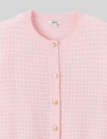 Gilet manches courtes fantaisie