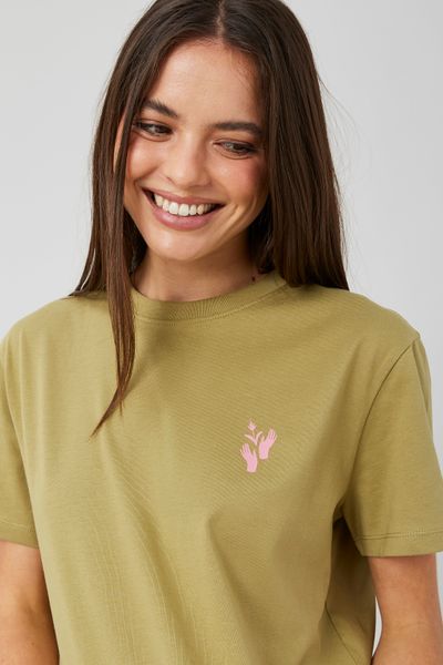 T-shirt imprim&eacute; devant/dos