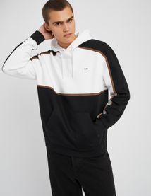 Sweat à capuche colorblock