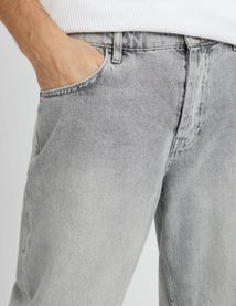 Jean relaxed gris