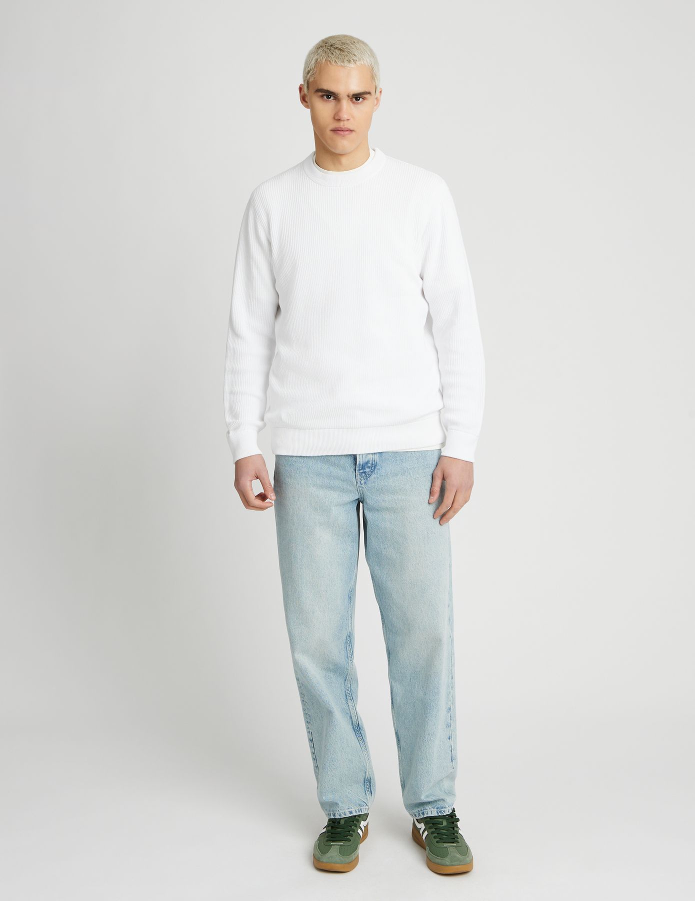 Pull col rond uni
