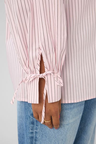 Chemise ray&eacute;e oversize