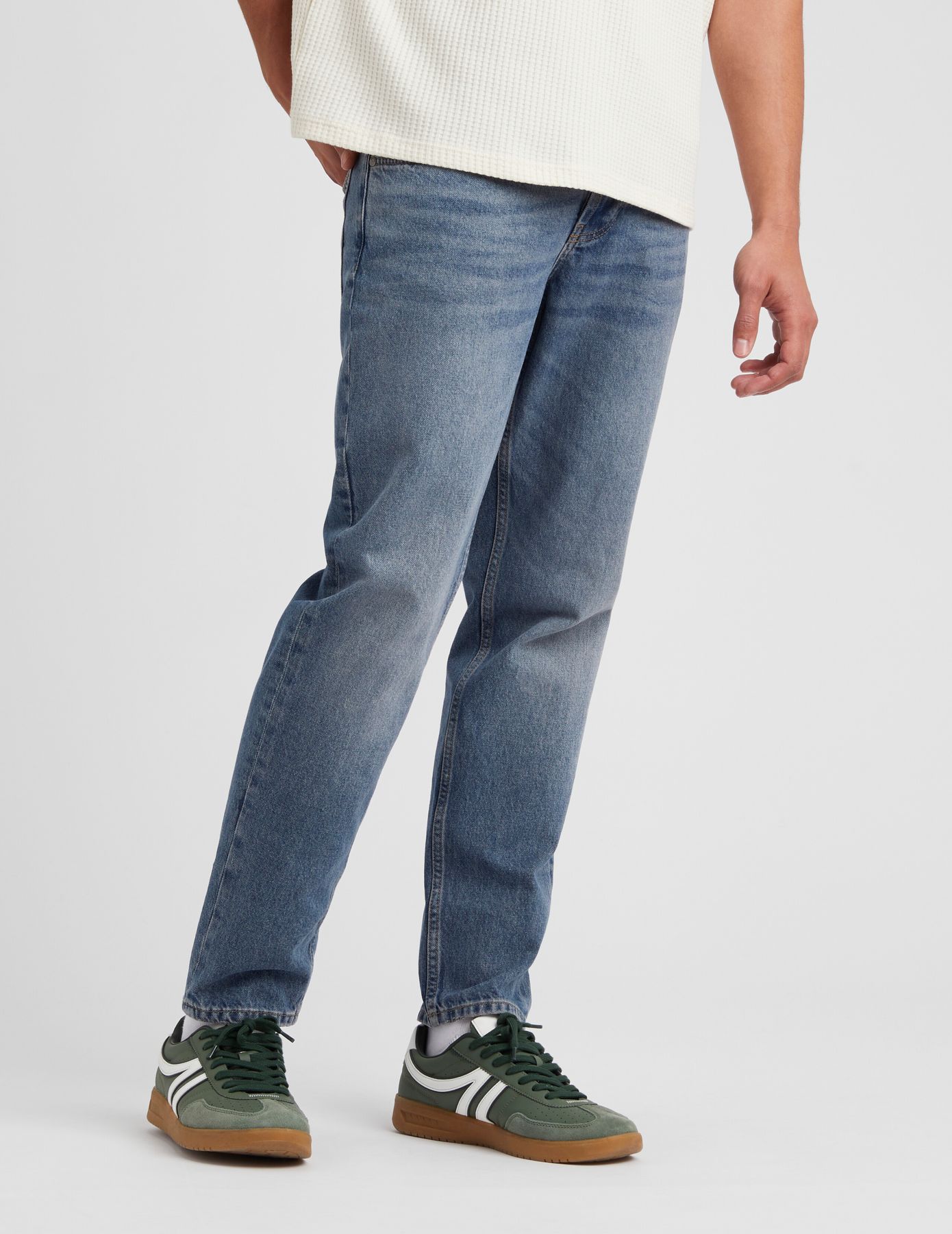 Jean relaxed stone used